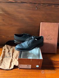 Scarpe berwick 1707 uomo numero 42 nere opache