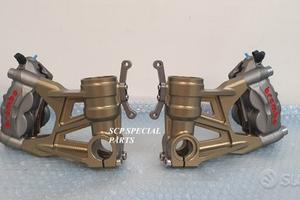 Ducati monster piedini forcelle radiali cnc
