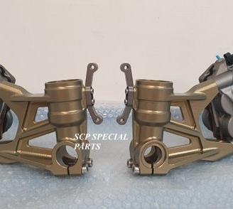 Ducati monster piedini forcelle radiali cnc