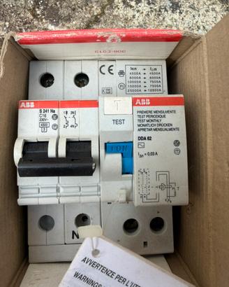 Interruttori magnetotermici differenziali 220v