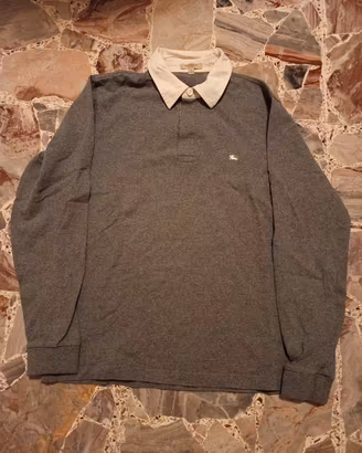 polo maniche lunghe Burberry 