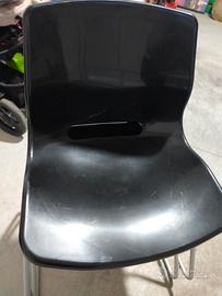 Sedie ufficio in plastica 