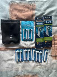 Testine oral b crossaction piu astuccio oral b