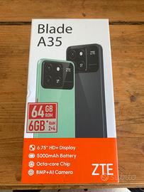 SMARTPHONE ZTE BLADE A35 6 GN RAM, 64 GB ROM