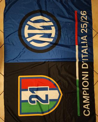 bandiera Inter campione 21. scudetto 