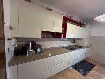 Cucina 4,38mt+3,1mt +Top OKITE+elettrodomestici