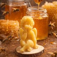 angioletto in cera d' api grezza