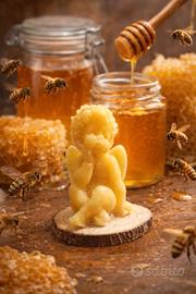 angioletto in cera d' api grezza