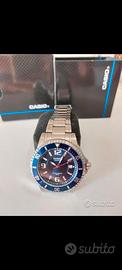 Orologio casio blu uomo