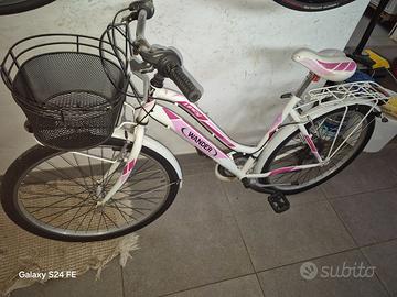 Bicicletta per ragazza Wander misura 26"
