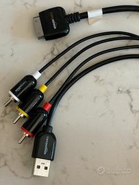 Cavo Ipad 2 uscita usb e rca