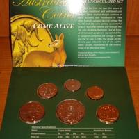 SERIE COMPLETA MONETE AUSTRALIANE