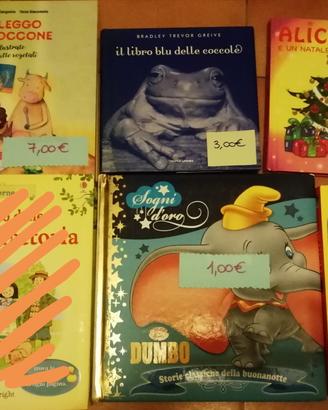 libri vari per bambini e genitori