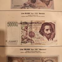 50000 lire Bernini 1992