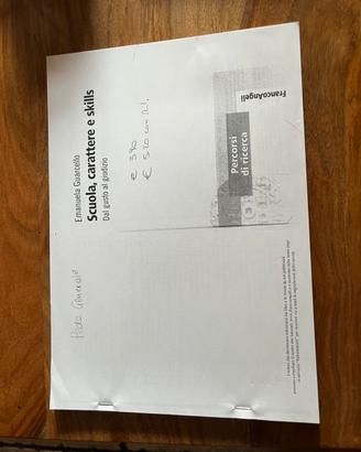 Libro Scuola carattere e skills Guarcello