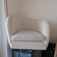 poltrona tessuto made in italy