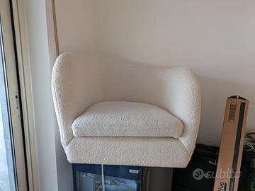 poltrona tessuto made in italy