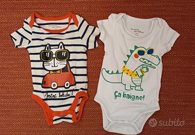 Lotto body neonato/a unisex taglia 1 mese