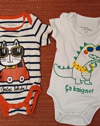 Lotto body neonato/a unisex taglia 1 mese