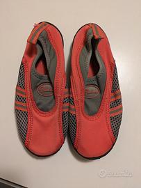 Scarpine in tessuto per bambini da mare