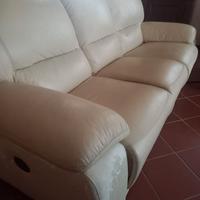 Divano con 4 relax funzionanti di Dondi Salotti