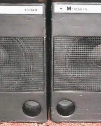 Coppia subwoofer Montarbo 119 SA