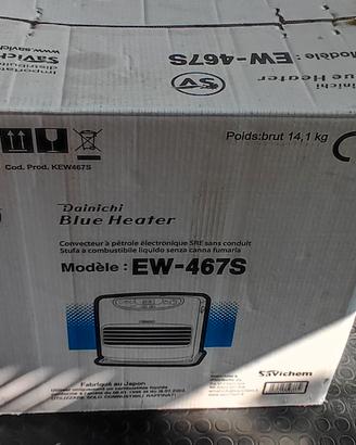 Stufa a kerosene Dainichi EW467S 4,65 kW – Made in