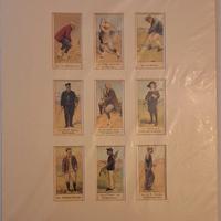 golfers cigarette card 9pzfigurine delle sigarette