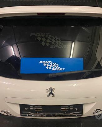 Baule posteriore Peugeot 207 gti lemans