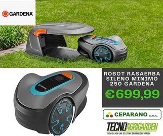 Robot rasaerba GArdena Sileno Minimo 250