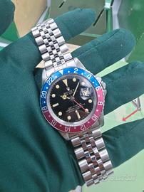 Rolex GMT 1675 PCG Cornino Gilt GraficaOro Full 65