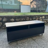 Mobile TV in legno 120x40x49H cm