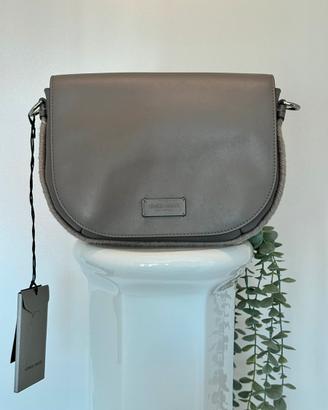 Giorgio Armani - Borsa a tracolla in pelle e corda