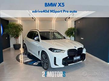 BMW X5 Xdrive40d MSport Pro auto