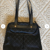 Borsa Borbonese nera a spalla