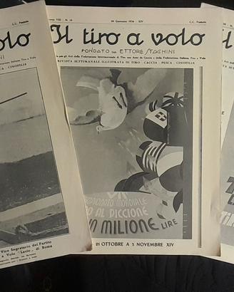 Rivista Il tiro al volo 1935/36. - Direttore Dante