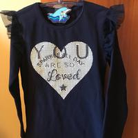 Maglia felpata 9/10 anni