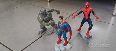 set 3 personaggi DC comics 