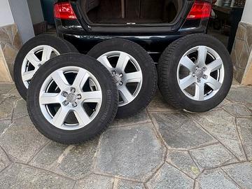 Cerchi Audi e pneumatici invernali 235/55  R17