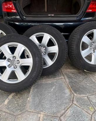 Cerchioni Audi e pneumatici invernali 235/55  R17