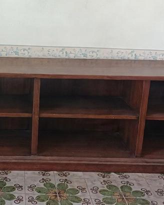 Mobile TV legno massello
