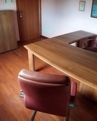 Prestigioso arredo ufficio in legno marca LAS.
