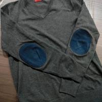 maglione uomo grigio scuro Hilfiger 