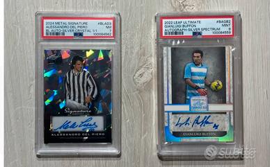 Del Piero 1/1 Buffon Yildiz juventus topps psa