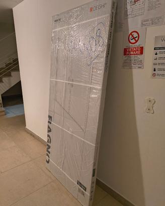 Box Doccia nuovo imballato per nicchia 88-92 cm