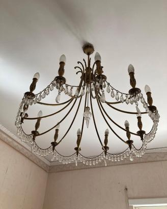 Lampadario anni '50 vintage