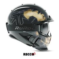 Casco RuRoC RG1-DX FEAR + Lente Transition