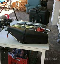sella moto antica 