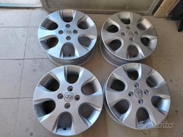 Cerchi in lega da 15 pollici per Hyundai i 20