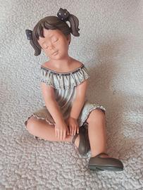 NADAL LALARCON 0734/5000 – Statuina Ragazza Seduta
